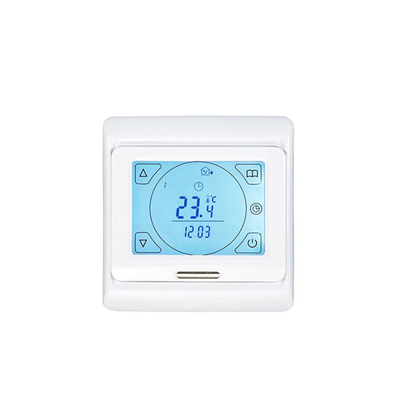 Temperatur- und Luftfeuchtigkeitsregler mit digitaler Anzeige.
