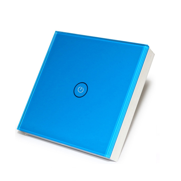 Crystal Glass Panel Wifi Touch Screen Switches Wandleuchte Smart Switch